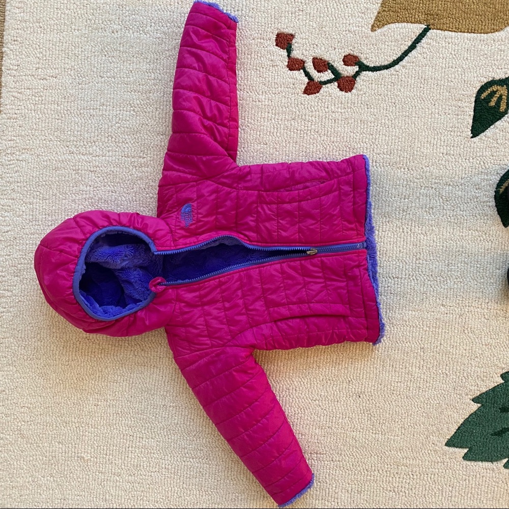 The North Face Reversible Mossbud Coat, 2t